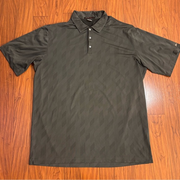 Nike Other - Nike Tiger Woods Collection Dri-Fit Gray Golf Polo Mens XXLT